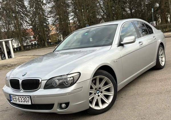 BMW Seria 7 cena 37999 przebieg: 205975, rok produkcji 2006 z Wadowice małe 562